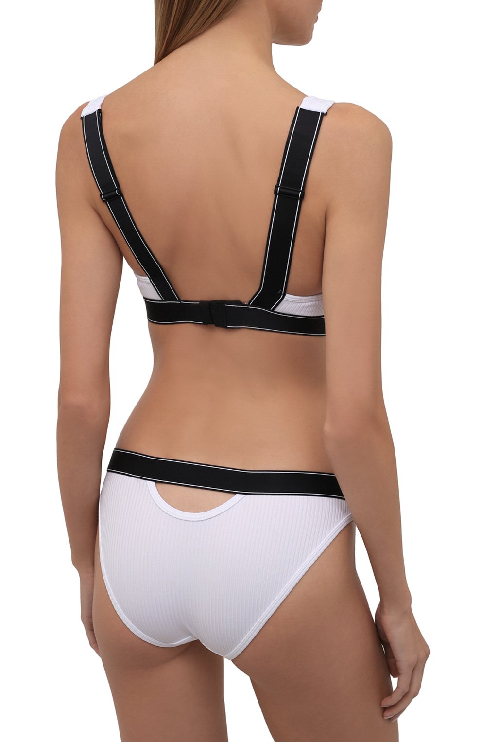 Трусы-слипы CHANTAL THOMASS белого цвета по цене 5480 руб., арт. T05C90, фото 3 Трусы-слипы CHANTAL THOMASS, арт. T05C90, фото 3