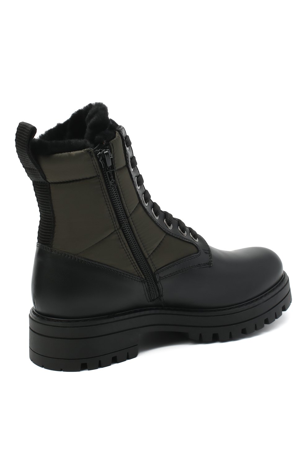 Кожаные ботинки с меховой отделкой MISSOURI, арт. 85891/35-41, фото 3