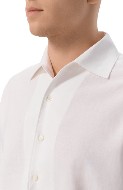 Льняная рубашка COLOMBO, арт. CM00375/T0655-U, фото 5