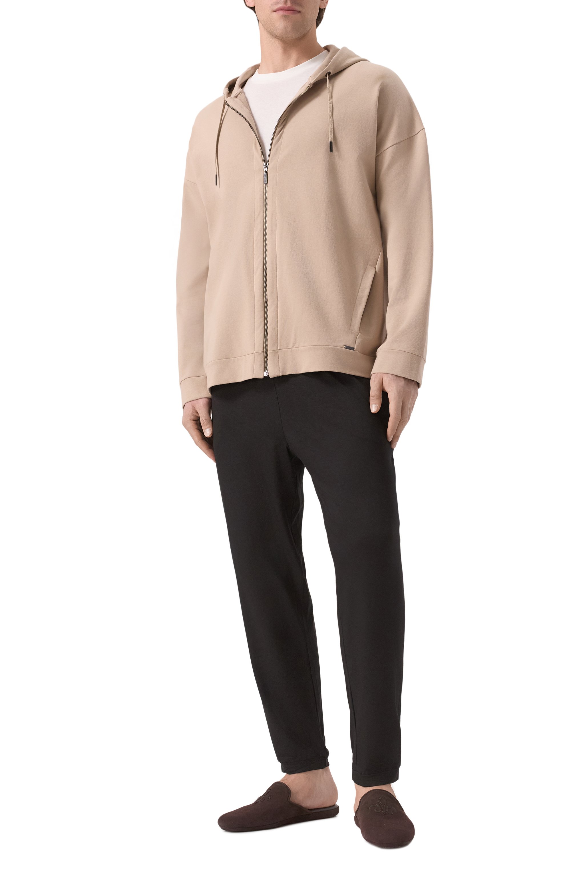 Хлопковая толстовка HANRO, арт. 075952, фото 2