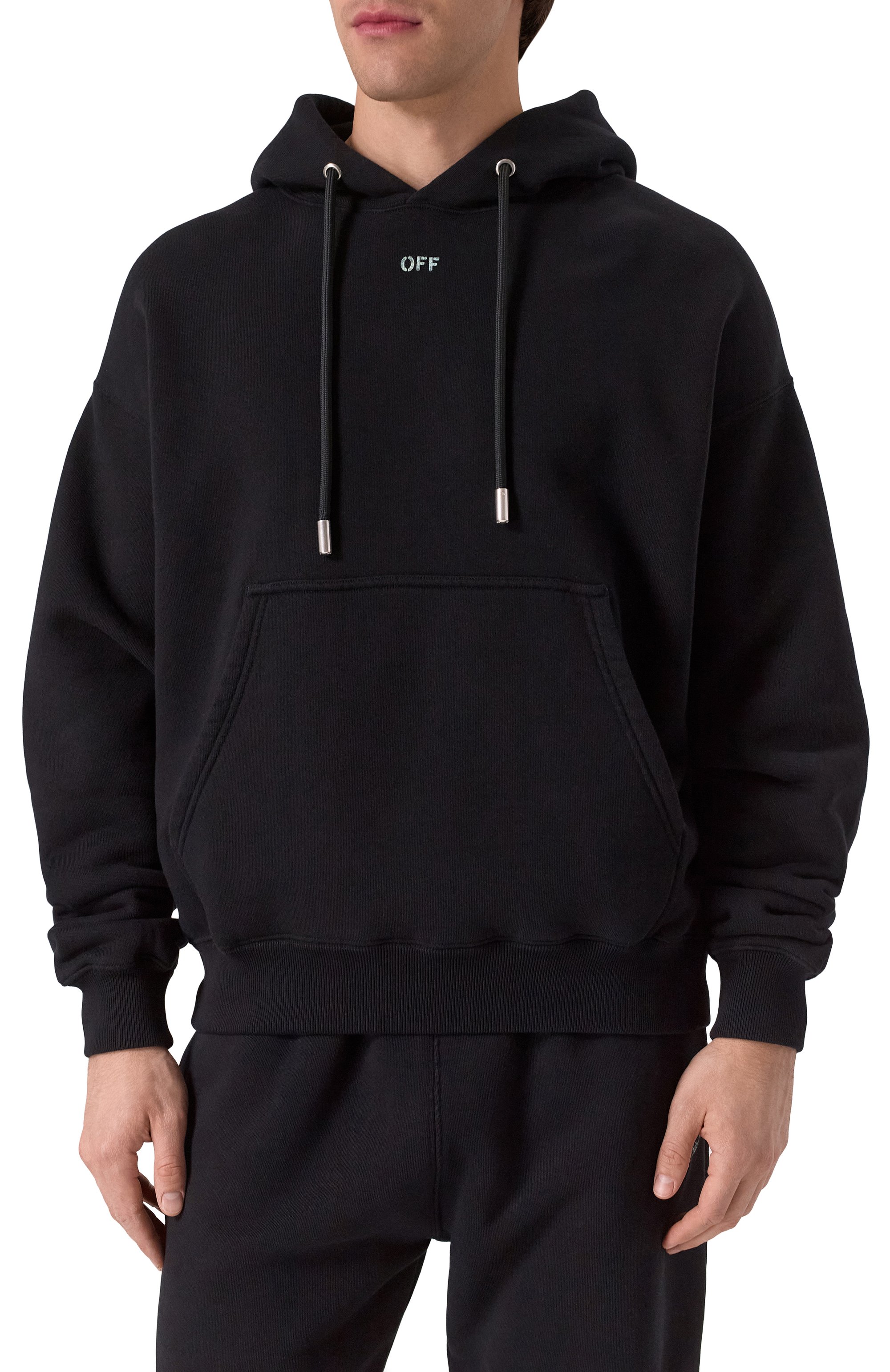 Хлопковое худи OFF-WHITE, арт. 0MBB085S25FLE00L, фото 3