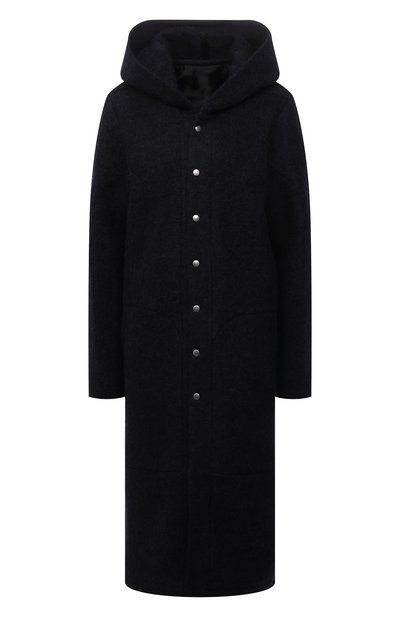 Женское шерстяное пальто RICK OWENS, арт. RP02A7946/WBK