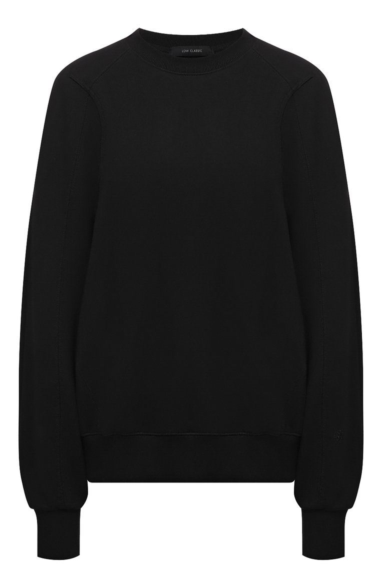 Хлопковый свитшот LOW CLASSIC, арт. L0W21SS_ST03BK, фото 1