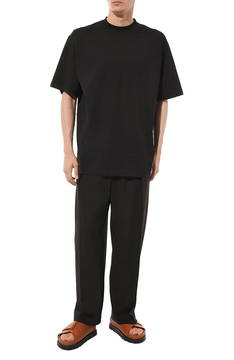 Кожаные шлепанцы JIL SANDER, арт. J50WX0003/P0503, фото 1