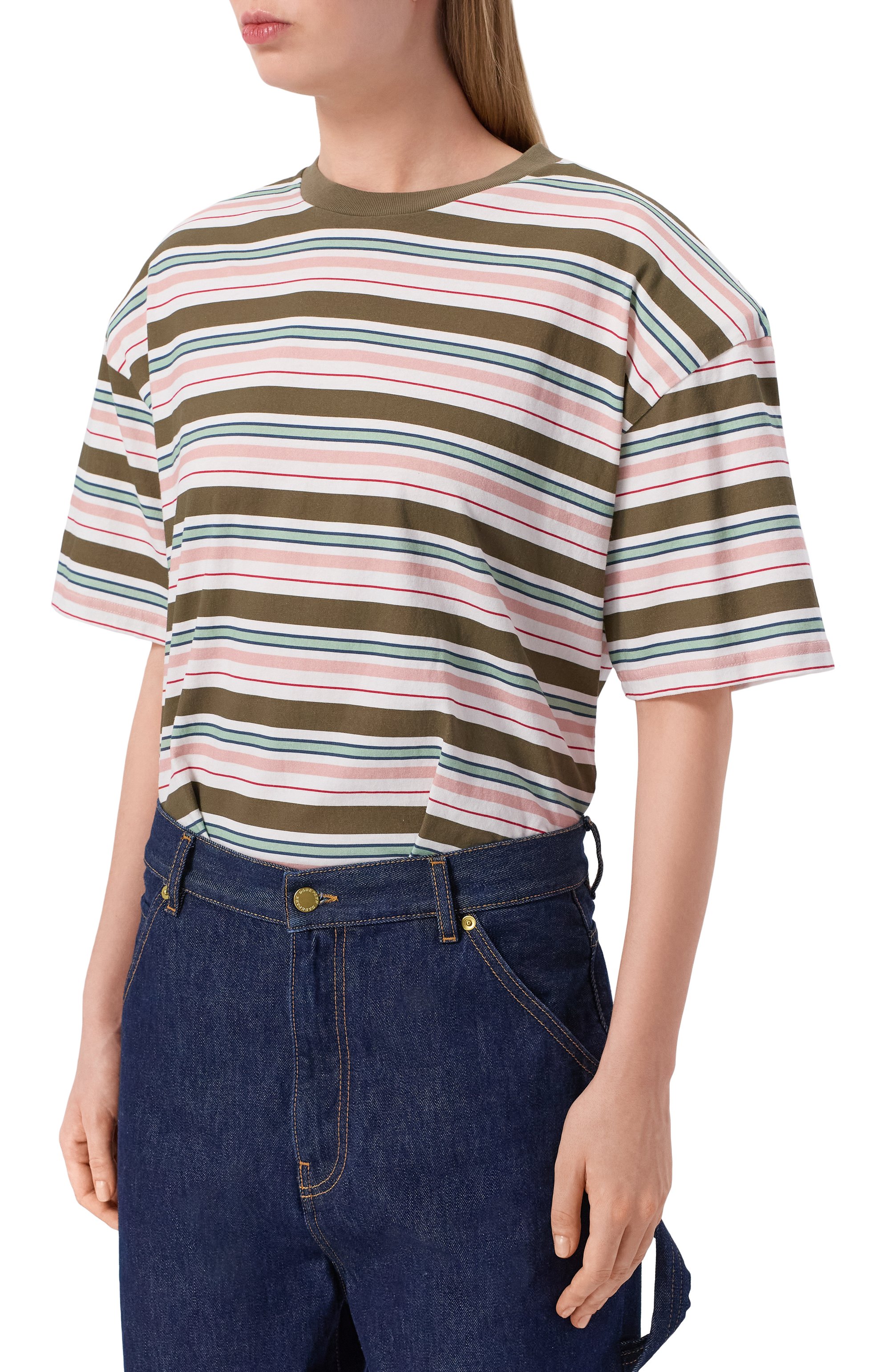Хлопковое боди HALFBOY, арт. HS261WT110 JS014/STRIPES B0DY, фото 3