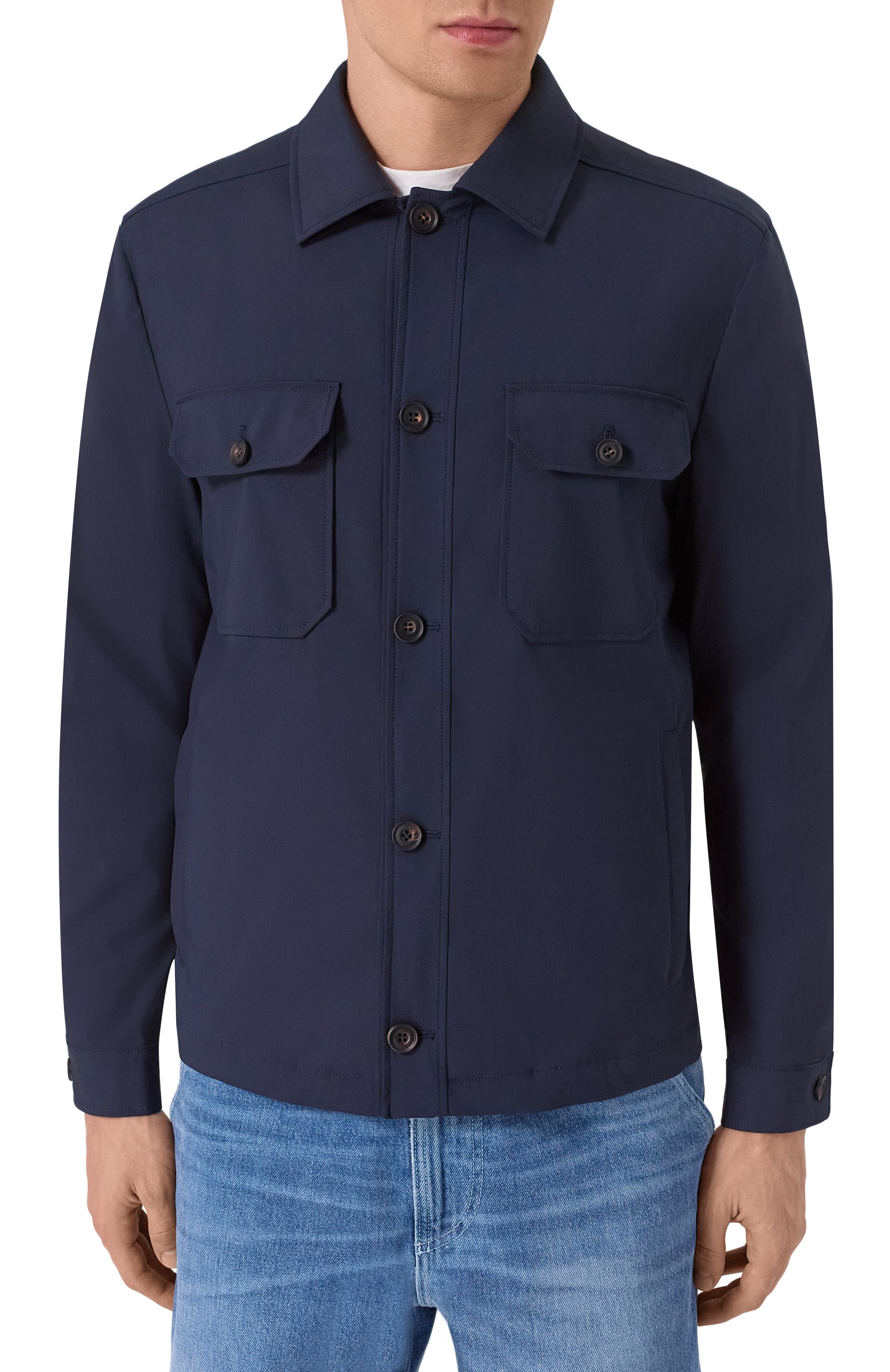 Шерстяная куртка-рубашка CORNELIANI, арт. 25LI23-2518523, фото 3