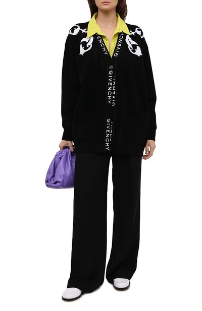 Кардиган GIVENCHY черного цвета по цене 129500 руб., арт. BW90B14Z7V, фото 3 Кардиган GIVENCHY, арт. BW90B14Z7V, фото 3