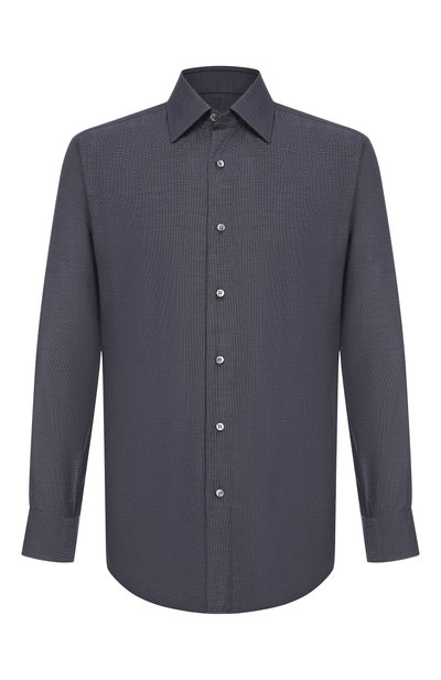 Мужская хлопковая рубашка BRIONI, арт. RCB40L/0D04P