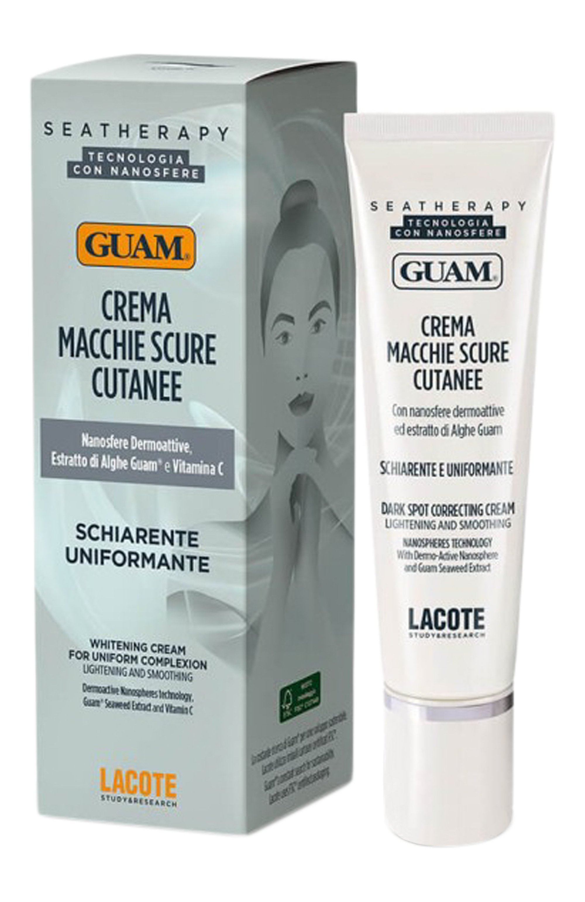 Крем для лица против пигментных пятен seatherapy (30ml) GUAM, арт. 8025021222950, фото 2