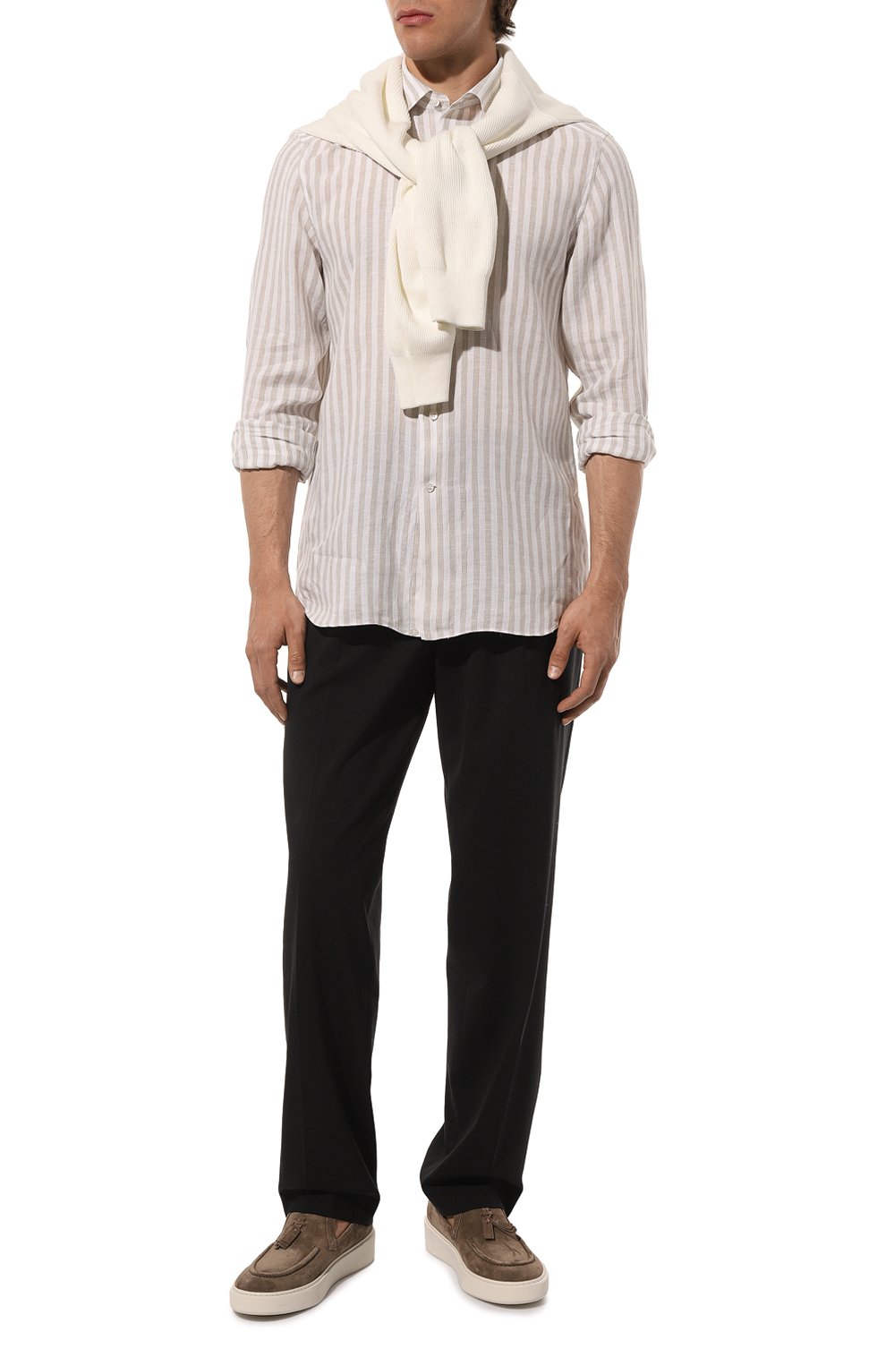 Льняная рубашка STEFANO RICCI, арт. MC003685/LX2511, фото 2