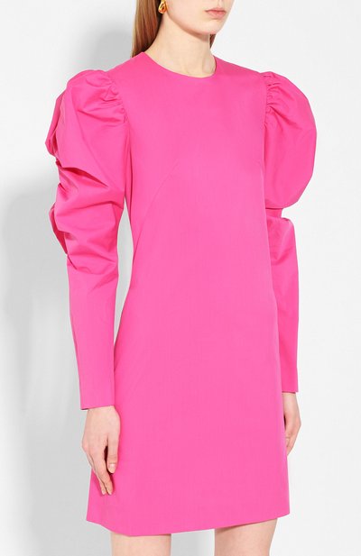 Хлопковое платье MSGM, арт. 2842MDA263S 207308, фото 3