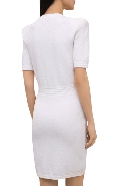 Платье из вискозы BALMAIN, арт. UF16435/K110, фото 4