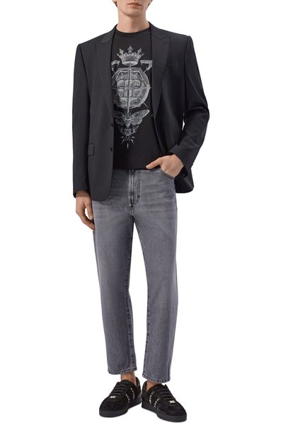 Хлопковая футболка PHILIPP PLEIN, арт. SAFC MTK8822 PJY002N, фото 2