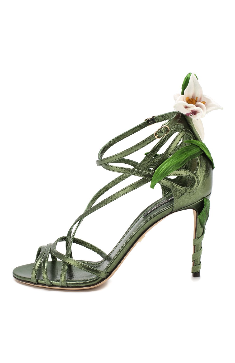 Кожаные босоножки keira DOLCE & GABBANA, арт. CR0820/AA132, фото 3