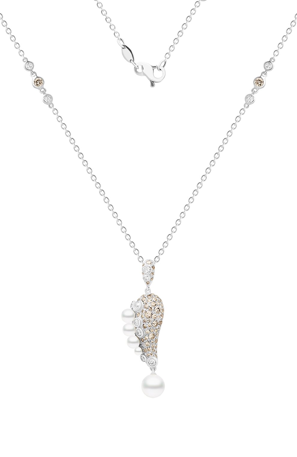 Кулон UTOPIA бесцветного цвета по цене 975000 руб., арт. YBP3BHFW, фото 2 Кулон UTOPIA, арт. YBP3BHFW, фото 2