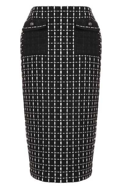 Женская твидовая юбка ELIE SAAB, арт. SK197NP25/TW007