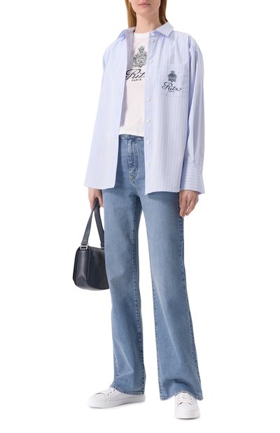 Хлопковая рубашка frame x ritz paris FRAME DENIM, арт. WP25WSH027, фото 2