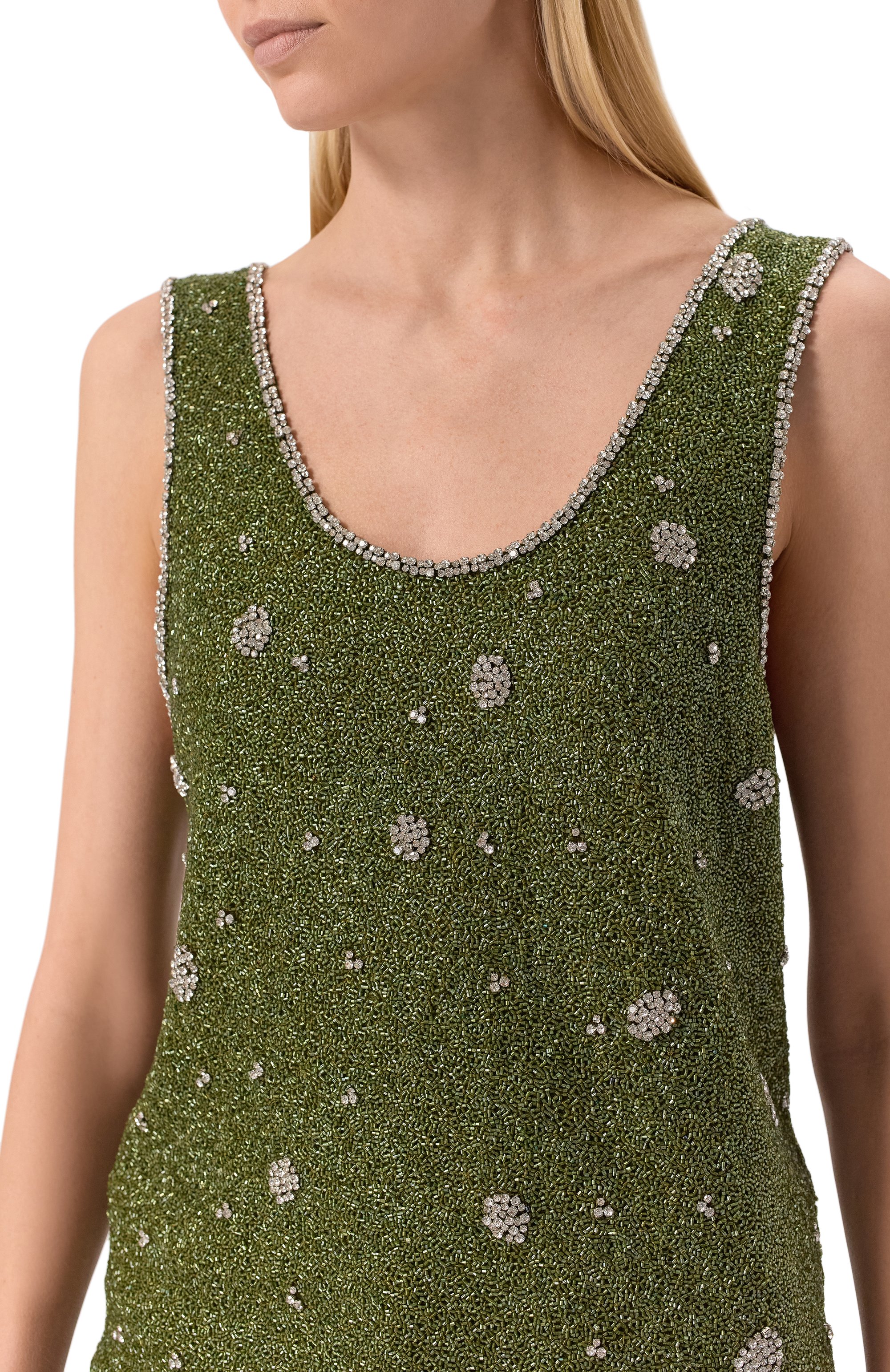 Топ с отделкой бисером GIUSEPPE DI MORABITO, арт. 04SST0190 04468, фото 5