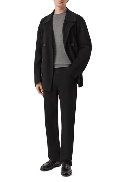 Джинсы straight 7 FOR ALL MANKIND черного цвета по цене 31900 руб., арт. 7T4D0A20, фото 2 Джинсы straight 7 FOR ALL MANKIND, арт. 7T4D0A20, фото 2