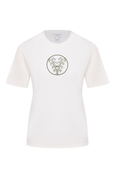 Женская хлопковая футболка GIAMBATTISTA VALLI, арт. 25SSPVLE4J03-03JEE