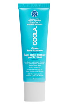 Солнцезащитный крем для лица без запаха spf 50 (50ml) COOLA бесцветного цвета, арт. CL10344 | Фото 1 (Региональные ограничения белый список (Axapta Mercury): Не проставлено; Нос: Не проставлено; SPF фильтр: Высокий (35-50+); Тип продукта: Кремы)