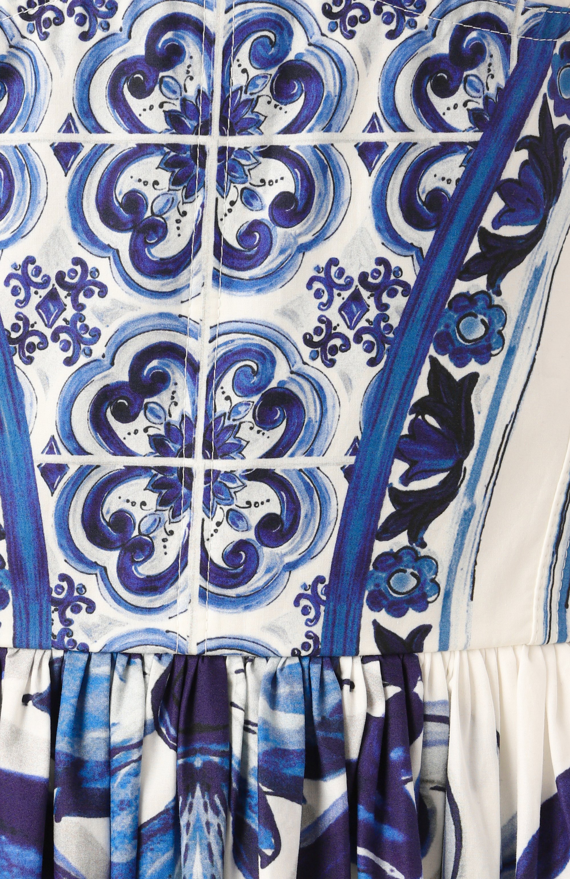 Хлопковое платье DOLCE & GABBANA, арт. F6AEIT/HH5A1, фото 6