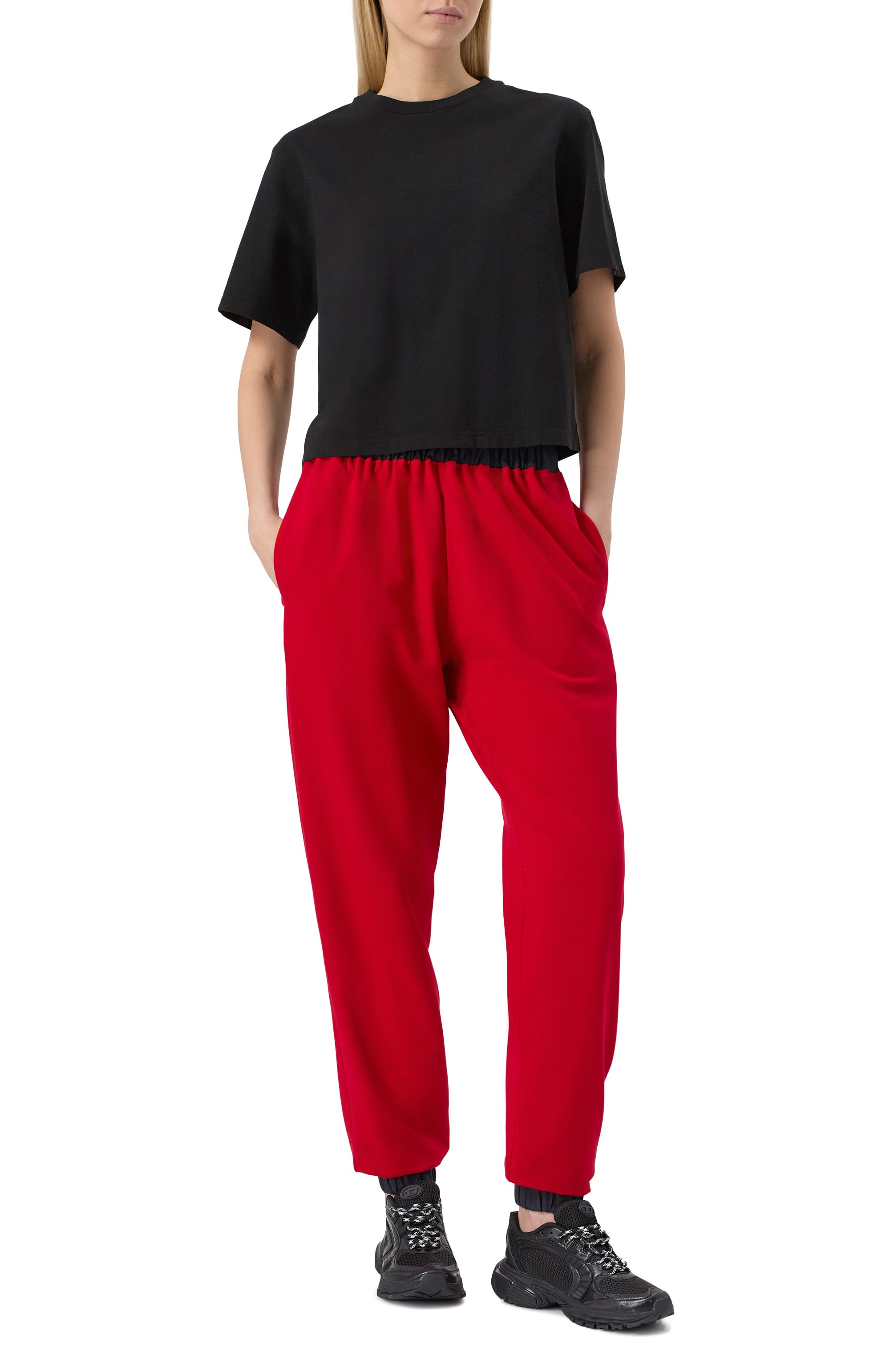 Джоггеры из хлопка и льна MIDGARD PARIS, арт. V2-PT15-RD, фото 2