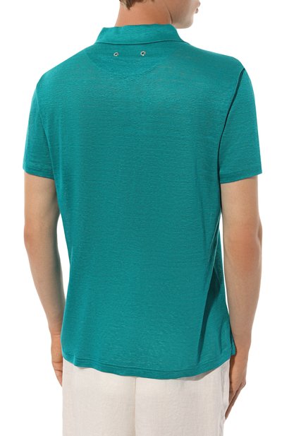 Льняное поло VILEBREQUIN, арт. PYR/E9000, фото 4