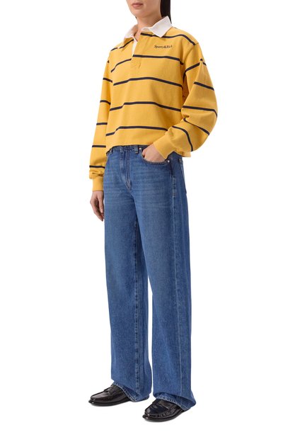 Женское хлопковое поло SPORTY AND RICH, арт. ST008623000R28