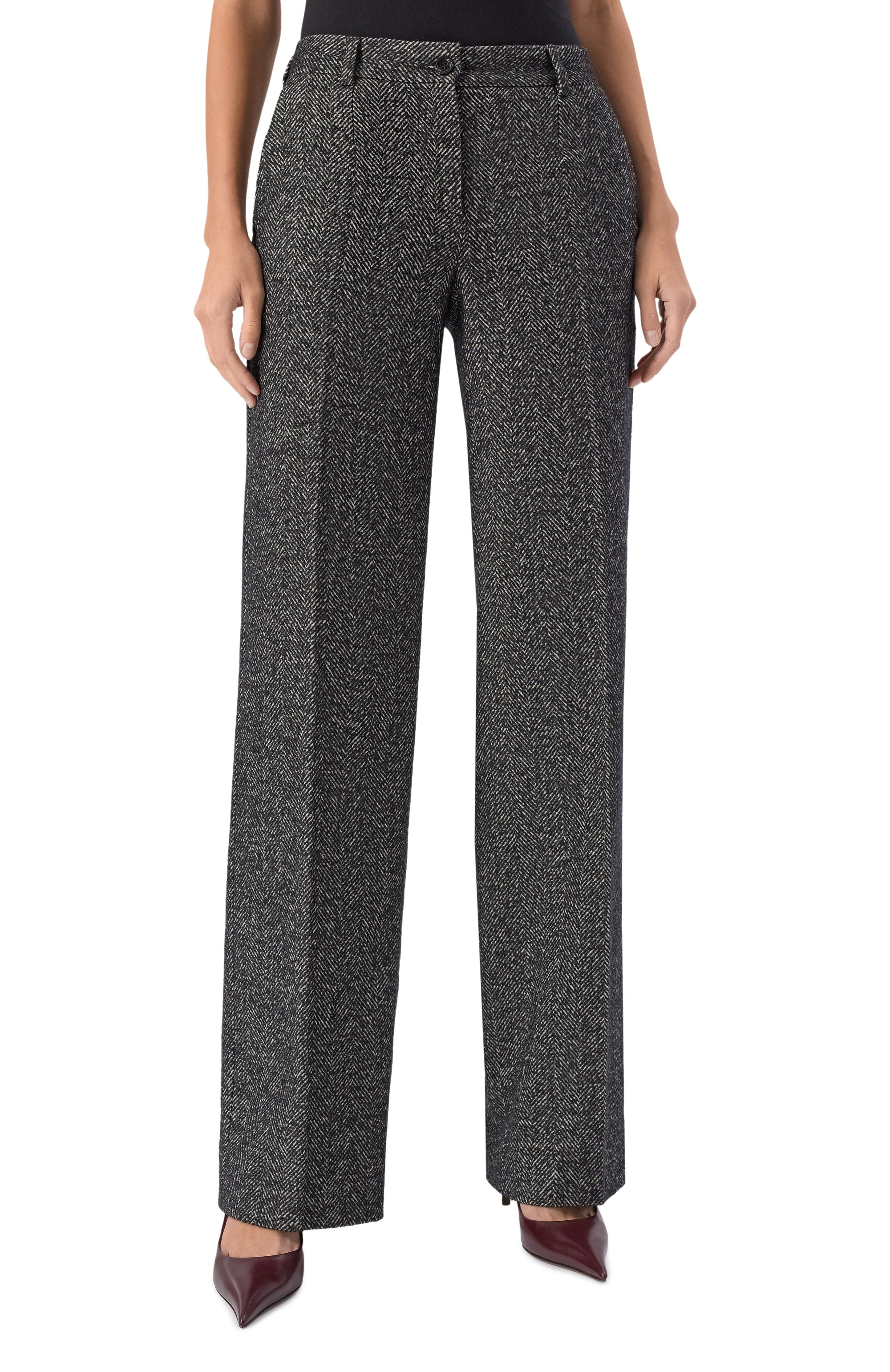 Шерстяные брюки DOLCE & GABBANA, арт. FTC31T/FCBAJ, фото 3