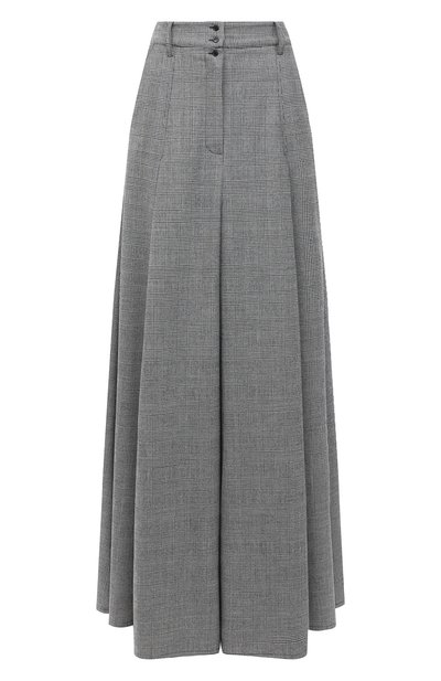 Женская шерстяная юбка VETEMENTS, арт. WAH21SK111 1205/BLACK/WHITE CHECK