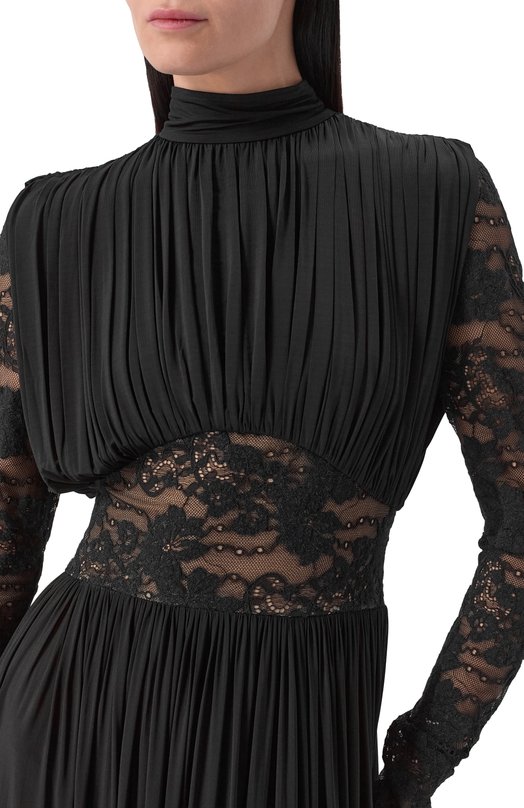 Платье из вискозы Zimmermann 7048DC261 Чёрный  7048DC261 Фото 4