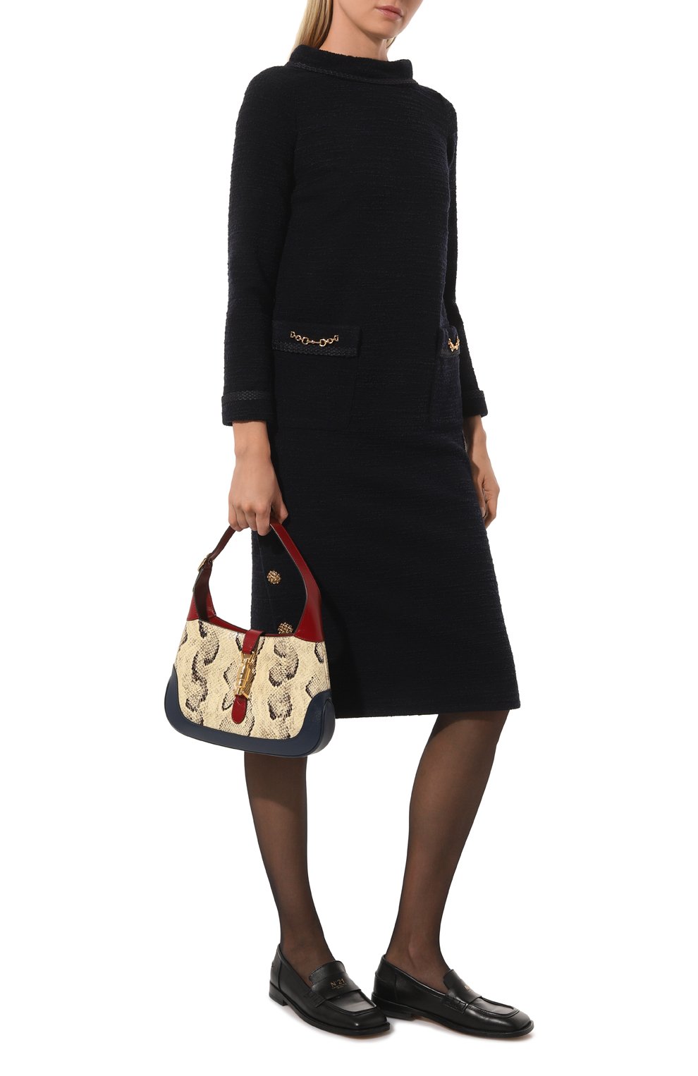 Сумка jackie 1961 small из кожи питона GUCCI, арт. 636706 L4RBQ, фото 7