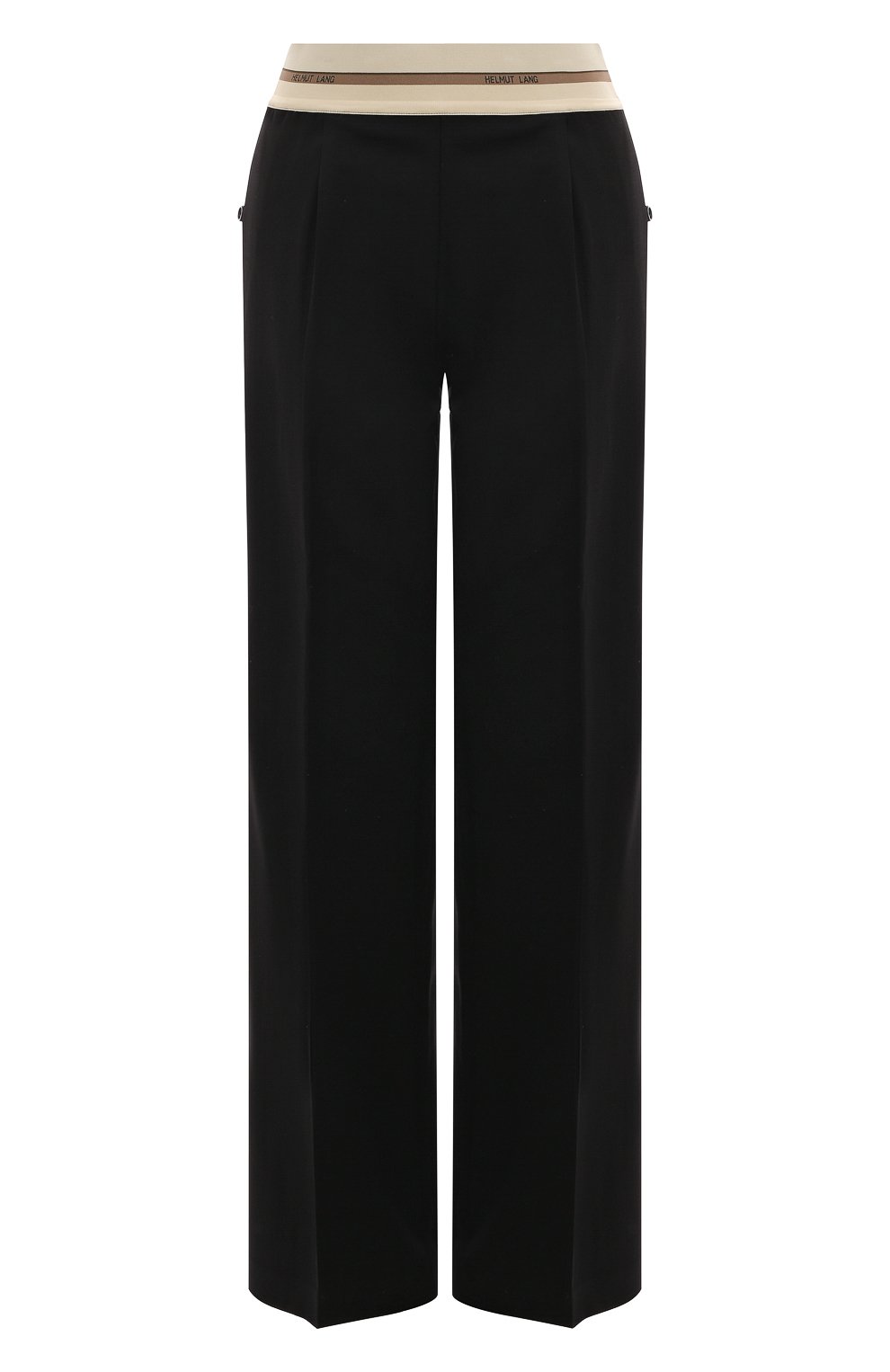 Брюки HELMUT LANG черного цвета по цене 51200 руб., арт. M05HW207, фото 1 Брюки HELMUT LANG, арт. M05HW207, фото 1
