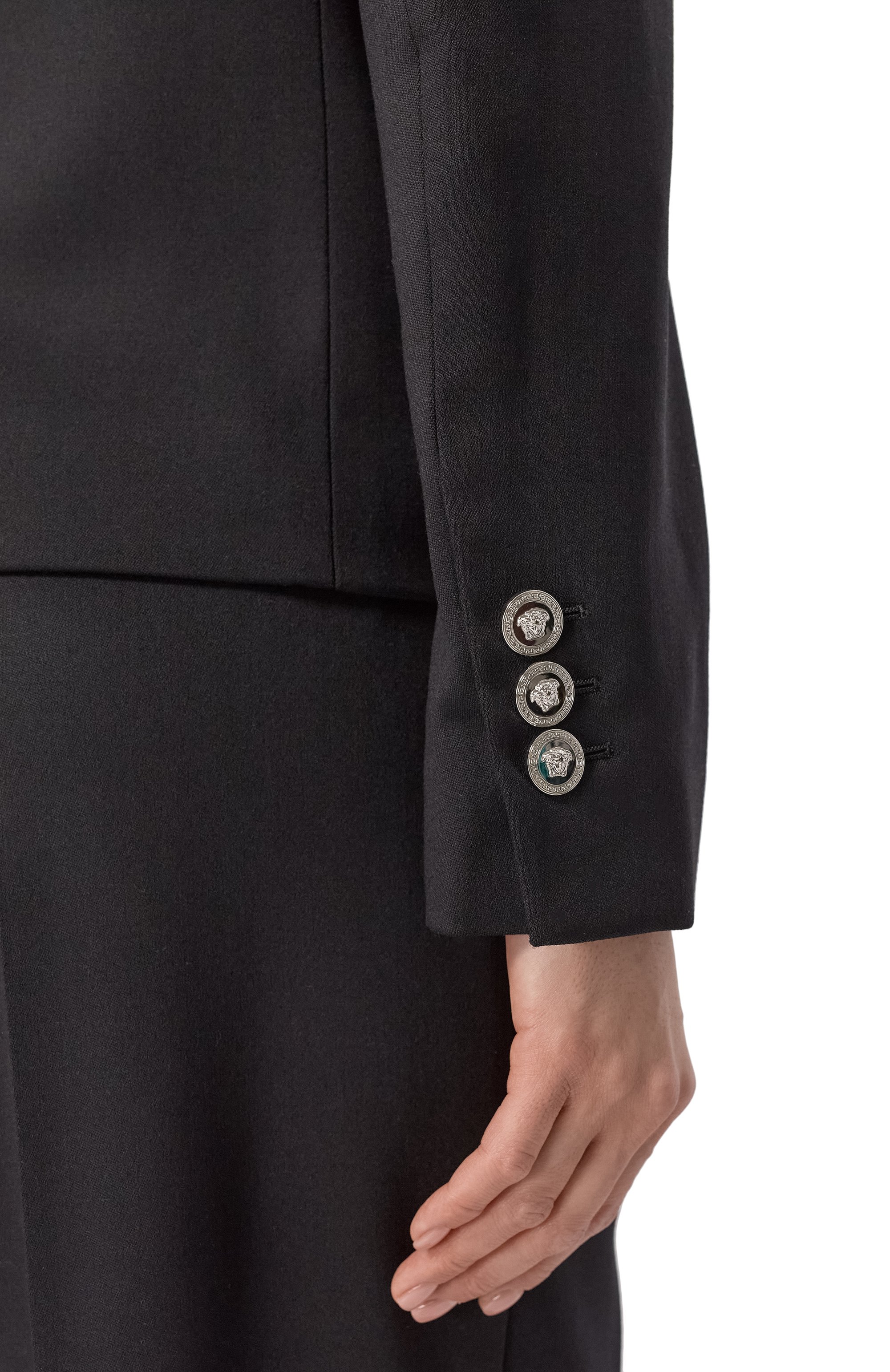 Шерстяной жакет VERSACE, арт. 1017677/1A12258, фото 5