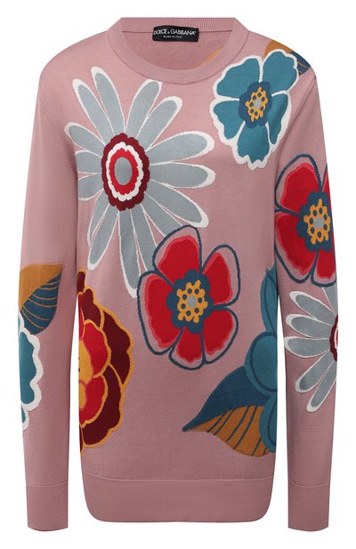 Шелковый пуловер DOLCE & GABBANA, арт. FXD08T/JASPL, фото 1