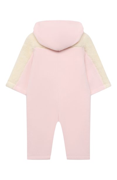 Комбинезон MONCLER розового цвета по цене 31000 руб., арт. G2-951-8L733-10-80093, фото 2 Комбинезон MONCLER, арт. G2-951-8L733-10-80093, фото 2