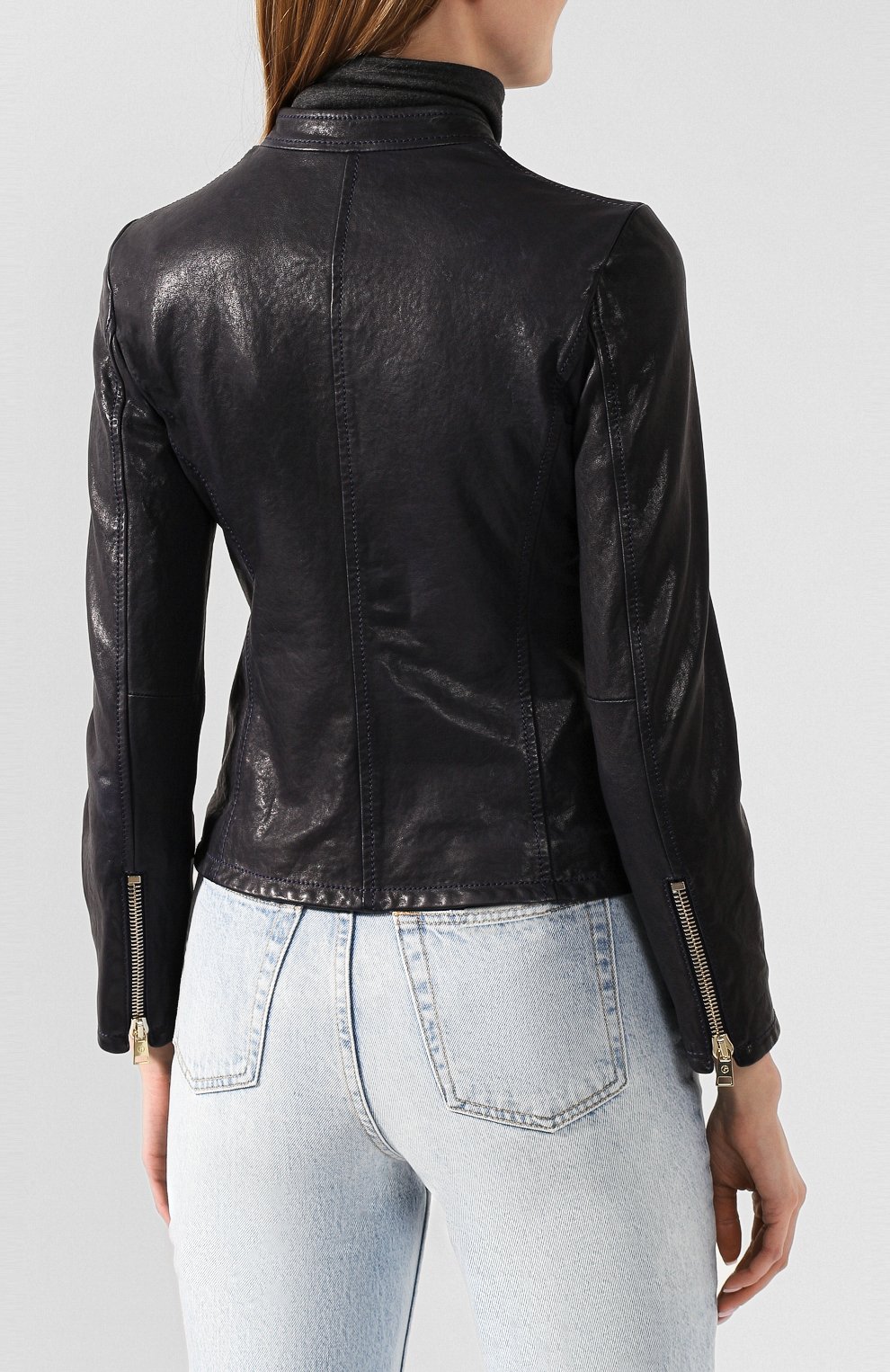 Кожаная куртка GIORGIO ARMANI, арт. 5AB01P/5AP08, фото 4