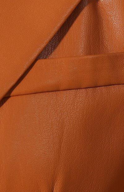 Жакет NANUSHKA, арт. CANCUN_BURNT 0RANGE_VEGAN LEATHER, фото 5