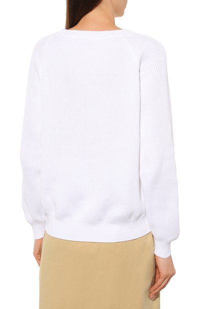 Хлопковый свитер BRUNELLO CUCINELLI, арт. M1900BP040, фото 4