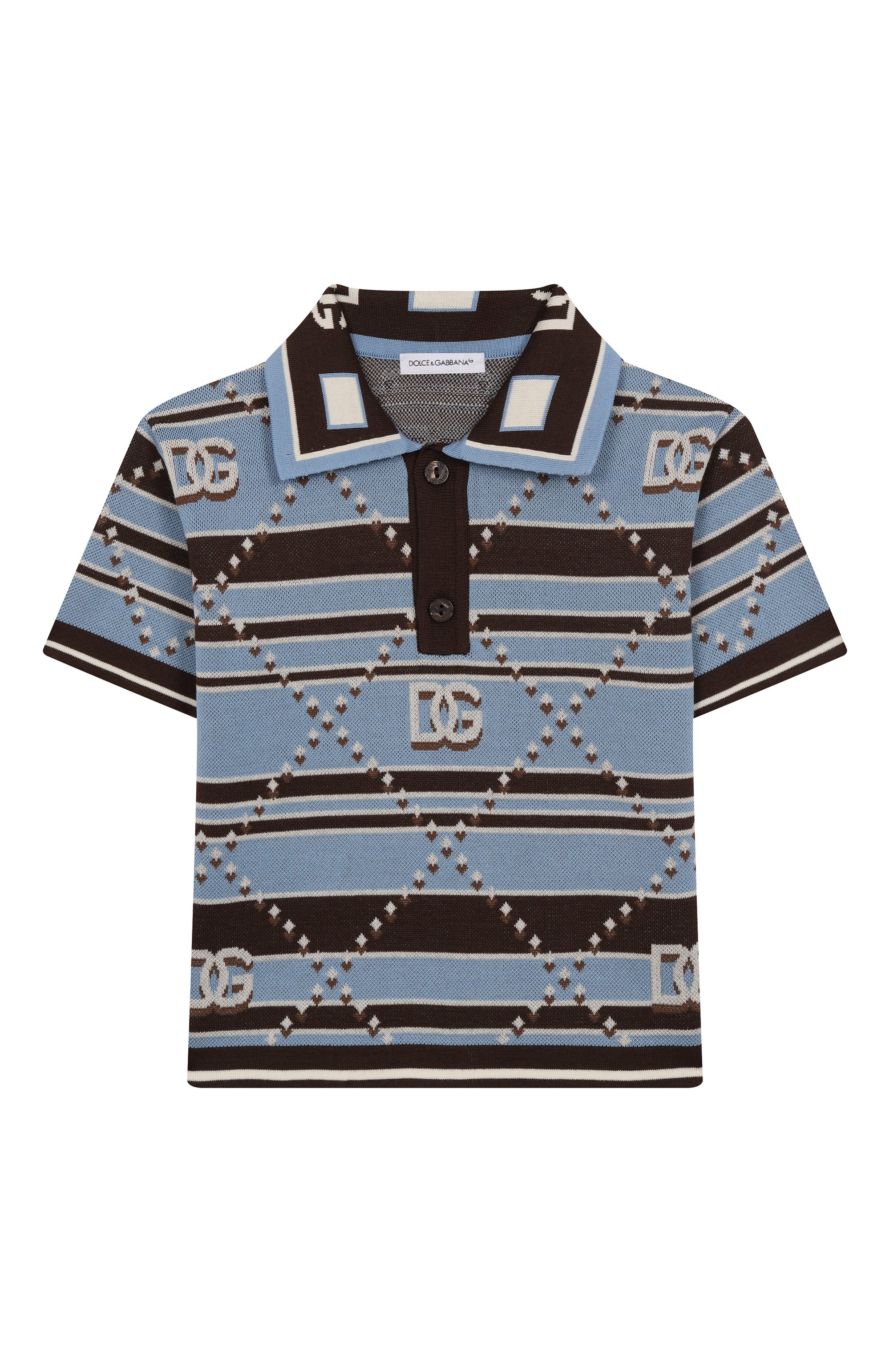 Хлопковое поло DOLCE & GABBANA, арт. L4KWH4/JBCHG/2-6, фото 1