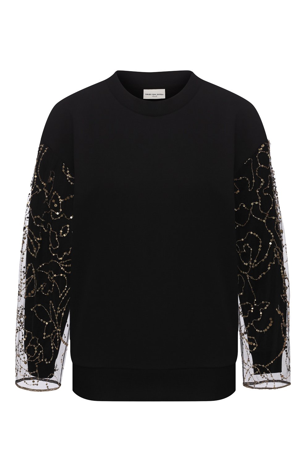 Хлопковый свитшот DRIES VAN NOTEN, арт. 201-11148-9635, фото 1