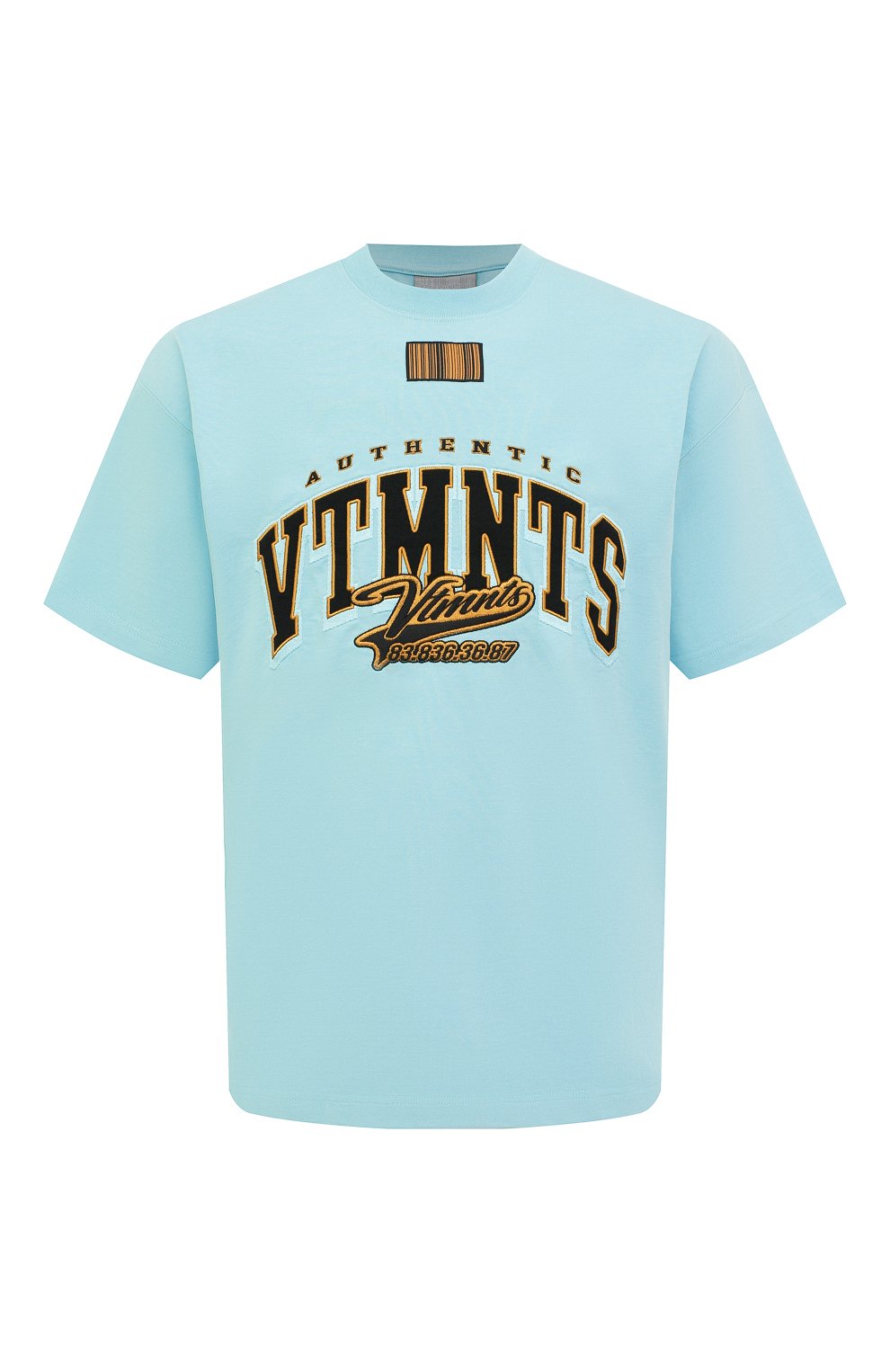 Хлопковая футболка VTMNTS, арт. VL12TR180X/1612, фото 1