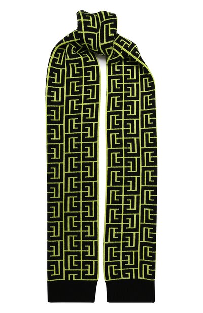 Шерстяной шарф balmain x rossignol BALMAIN, арт. WH2XG010/K054, фото 1