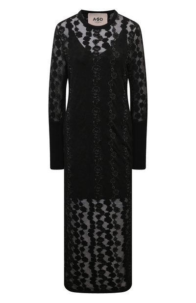 Женское платье из шерсти и вискозы AND THE BRAND, арт. W25-D036(D037)-1602-900