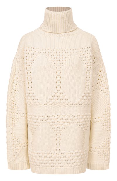 Женский свитер из шерсти и кашемира ELIE SAAB, арт. T0222NF25/CK011