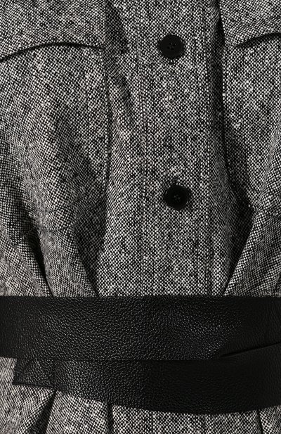 Шерстяное платье STELLA MCCARTNEY черного цвета по цене 97150 руб., арт. 589995/SNB52, фото 5 Шерстяное платье STELLA MCCARTNEY, арт. 589995/SNB52, фото 5