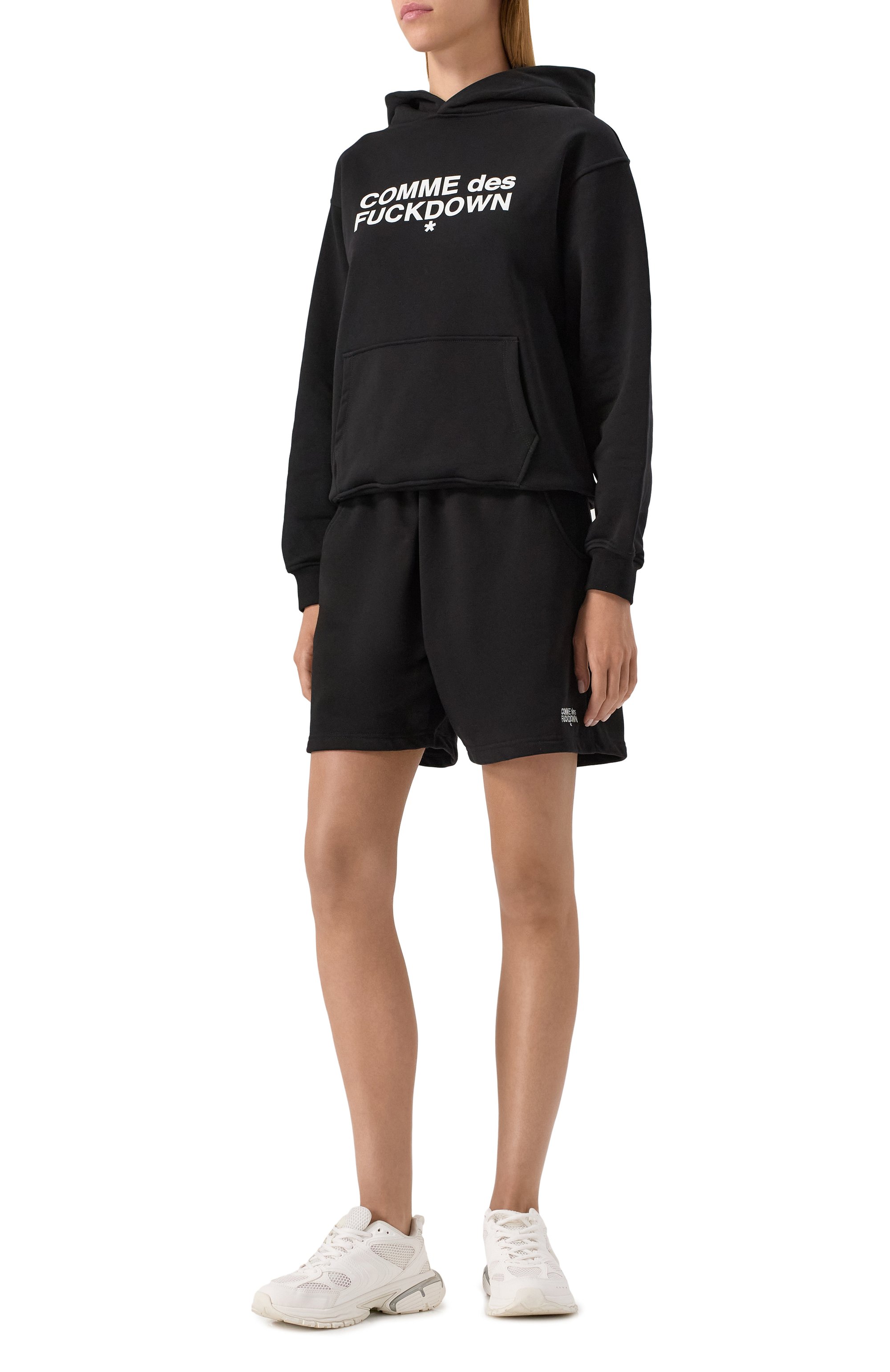 Хлопковое худи COMME DES FUCKDOWN, арт. CFABW01205, фото 2