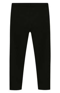 Детские брюки LANVIN черного цвета, арт. 4L6600/LC220/10-14 | Фото 2 (Статус проверки: Проверена категория; Материал внешний: Вискоза, Синтетический материал; Девочки Кросс-КТ: Брюки-одежда; Материал сплава: Проставлено; Нос: Не проставлено; Ювелирные украшения: Назначено; Ростовка одежда: 10 - 11 лет | 140 - 146см)