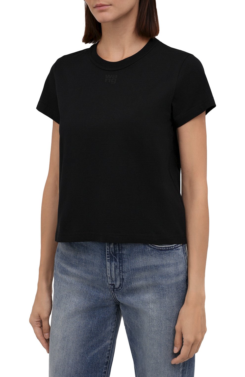 Хлопковая футболка ALEXANDERWANG.T, арт. 4CC3211282, фото 3